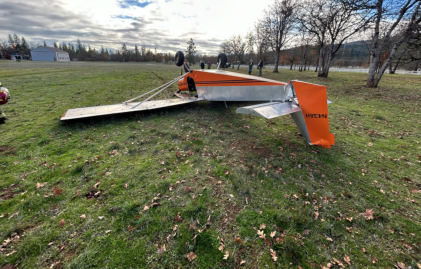 Photograph 1 – Accident Airplane, from the NTSB investigation of Zenair LTD STOL CH 701 accident near Shady Cove, Oregon, November 20, 2025