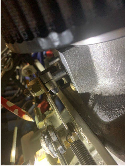 Photograph 4 – Throttle assembly, from the NTSB investigation of Amateur-built EXEC accident near Lake Havasu City, Arizona, December 8, 2025