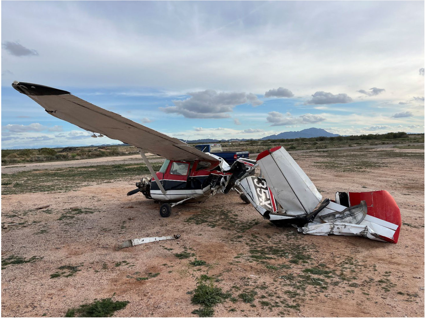Photograph <built-in method index of str object at 0x7fdee1e3a510>, from the NTSB investigation of Cessna 150A accident near Coolidge, Arizona, January 5, 2026