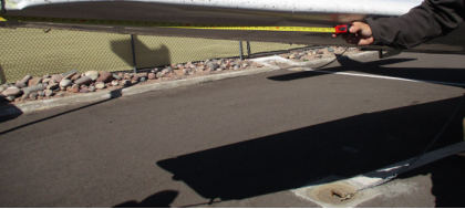 Photograph 4 – Right-wing leading-edge damage, from the NTSB investigation of Piper Aircraft INC PA-28-181 accident near Scottsdale, Arizona, January 21, 2026