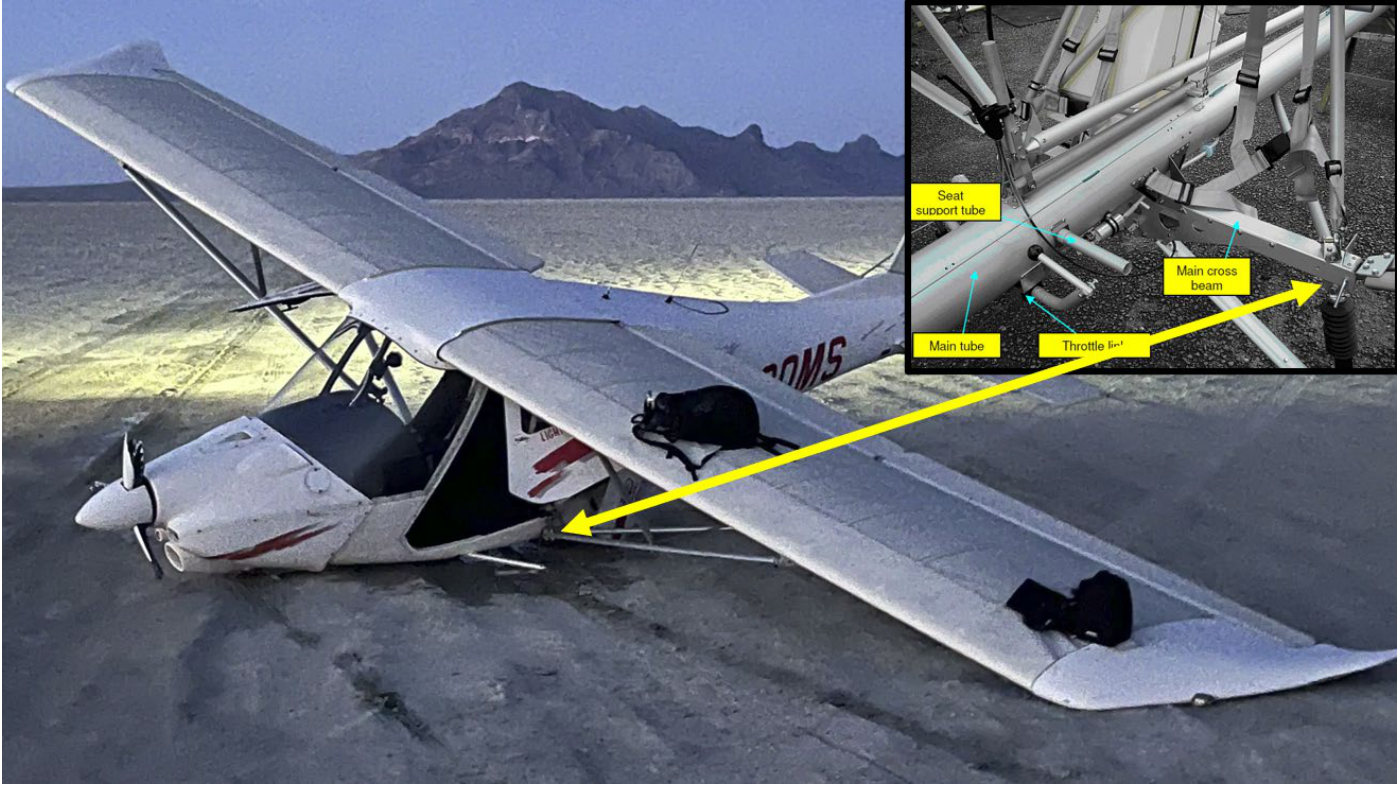 Photograph <built-in method index of str object at 0x7fdee1fd9ed0>, from the NTSB investigation of Aerosport LTD IKARUS C42E accident near Wendover, Utah, February 16, 2026