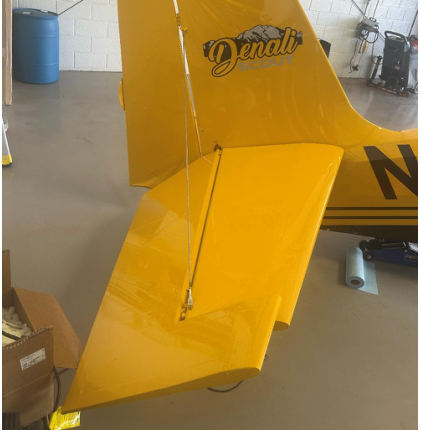 Photograph 3 – Accident Aircraft Damage - Empennage, from the NTSB investigation of American Champion Aircraft 8GCBC accident near Carefree, Arizona, March 2, 2026
