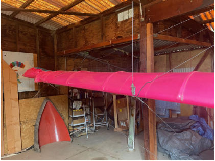 Photograph 1 – Damaged right wing, from the NTSB investigation of Quicksilver GT-400 accident near Chula Vista, California, March 23, 2026