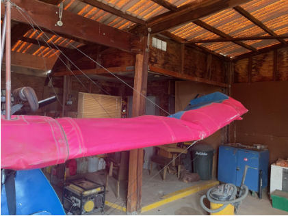 Photograph 3 – Damaged left wing, from the NTSB investigation of Quicksilver GT-400 accident near Chula Vista, California, March 23, 2026