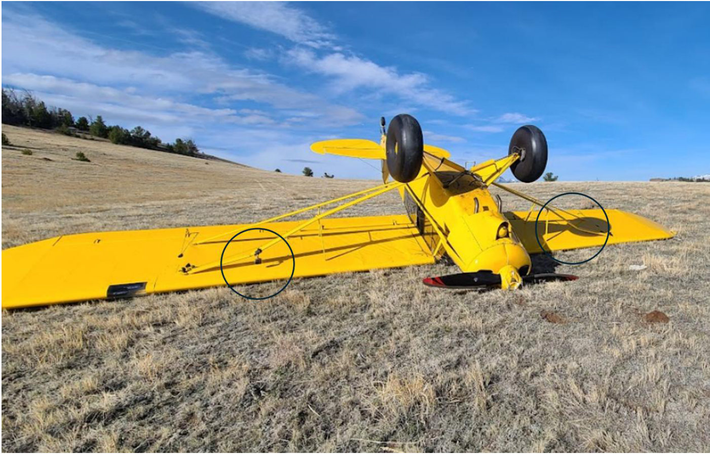 Photograph <built-in method index of str object at 0x7fdee1e56010>, from the NTSB investigation of Amateur-built L-21 accident near Cody, Wyoming, April 10, 2026
