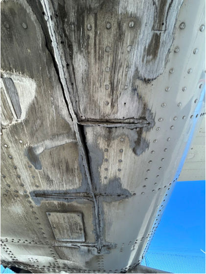 Photograph 5 - Damage, from the NTSB investigation of Cessna P210 accident near Salem, Oregon, June 3, 2026