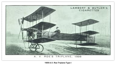 1909 A. V. Roe I “Triplane”
