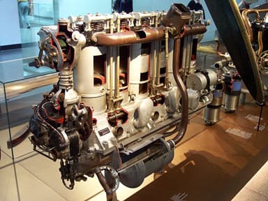 260 hp Maybach Mb.IVa Engine in Unknown Location