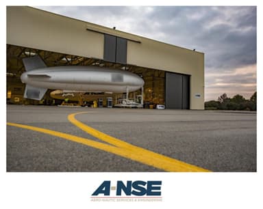 A-NSE Airships in Fabrication Hangar
