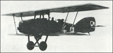 A Potez 27 in the Air