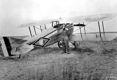 A SPAD S.XIII of the American 103rd Aero Squadron