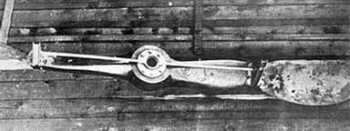 Airscrew with Deflector from Downed Morane Saulnier L Airplane