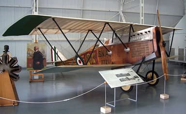Ansaldo SVA.5 in the Vigna di Valle Air Force Historical Museum