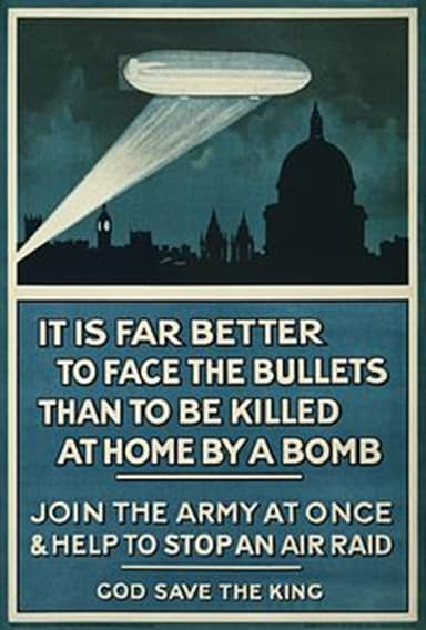 British Recruiting Poster from 1915