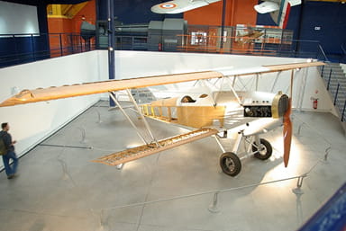 Cutaway of a Potez 25 at Air & Space Museum of Le Bourget, France
