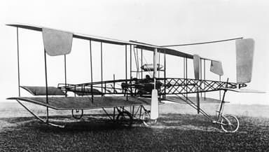 De Havilland Biplane No1 at Seven Barrows (1909)
