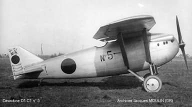 Dewoitine D1 C1 Aircraft