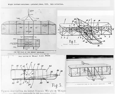 Drawings Used in 1904 Patent Application