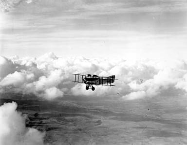 Fairey Fawn Aircraft in Flight (1920’s or 30’s)