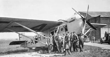 Farman F.170 Jabiru with Passengers and Grew