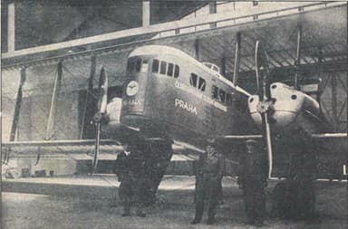 Farman Goliath of Czechoslovakia State Airline (1929)