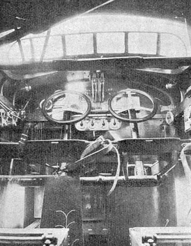 Farman Super Goliath Cockpit (L'Aérophile March, 1926)