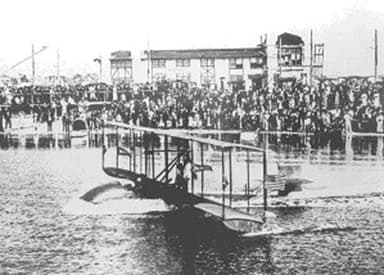 First take off run of Benoist XIV, January 1, 1914