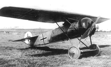 Fokker D.VIII Manufactured by Fokker-Flugzeugwerke
