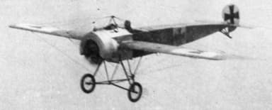 German Fokker Eindecker in Flight