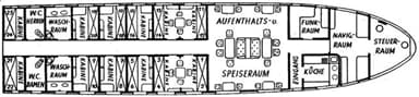Graf Zeppelin Gondola Deck Plan