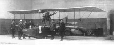 Grigorovich M-1 with Military Officials (?)