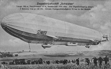 LZ10 Schwaben in 1912