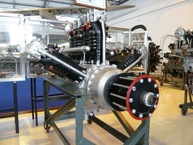 Lorraine 12Ed Courlis Piston Aero Engine