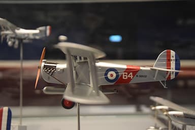 Model of Blackburn Dart at RAF Museum, Hendon