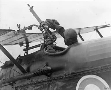Pilot’s Choice of Weapons on a Royal Aircraft Factory S.E.5