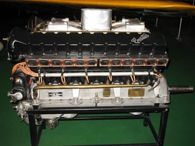 Preserved Curtiss D-12 Engine