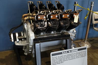 RAF 1a Engine at National Museum of the United States Air Force