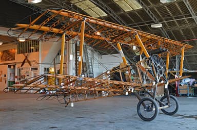 Replica Sopwith Camel Showing Internal Structure (Shuttleworth Collection)