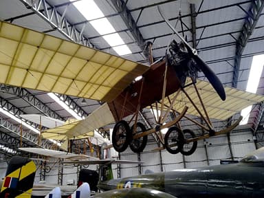 Replica at the Yorkshire Air Museum