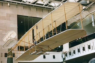 Restored Wright Flyer at Smithsonian Institution (1995)