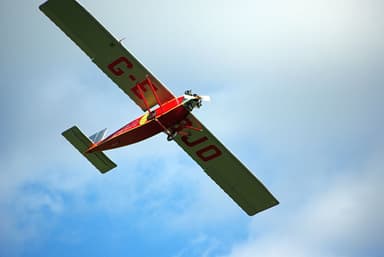 Shuttleworth Collection’s ANEC II Flies on a Calm Summer Day