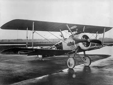 Sopwith Camel with Hump Removed for Action