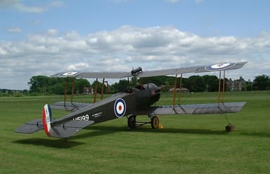 The Avro 504K in the Shuttleworth Collection, Bedfordshire England