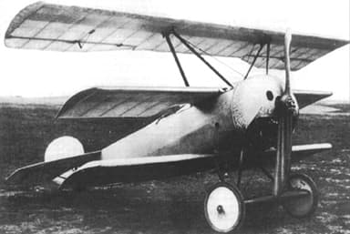 The First Fokker V.4 Prototype