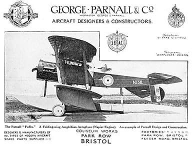 The Parnall Puffin by George Parnall and Company