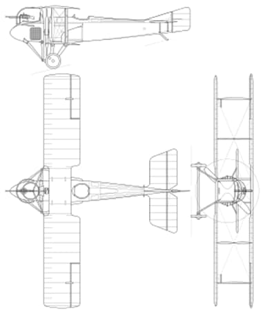 Three Plane View of SPAD S.A.2