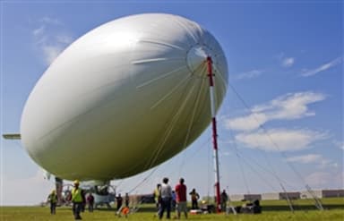 U.S. Navy MZ-3A Manned Airship at Lake Front Airport in New Orleans (2010)