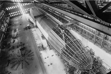 USS Shenandoah During Construction (1923)
