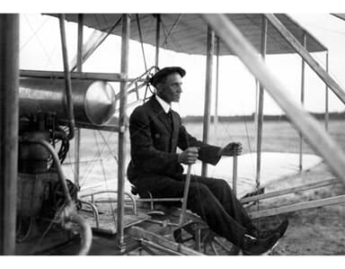 Wilbur Wright at Camp d’Avours the Following Day (1 January 1909)