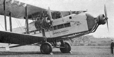 Armstrong Whitworth AW.154 Argosy L'Aéronautique July,1929